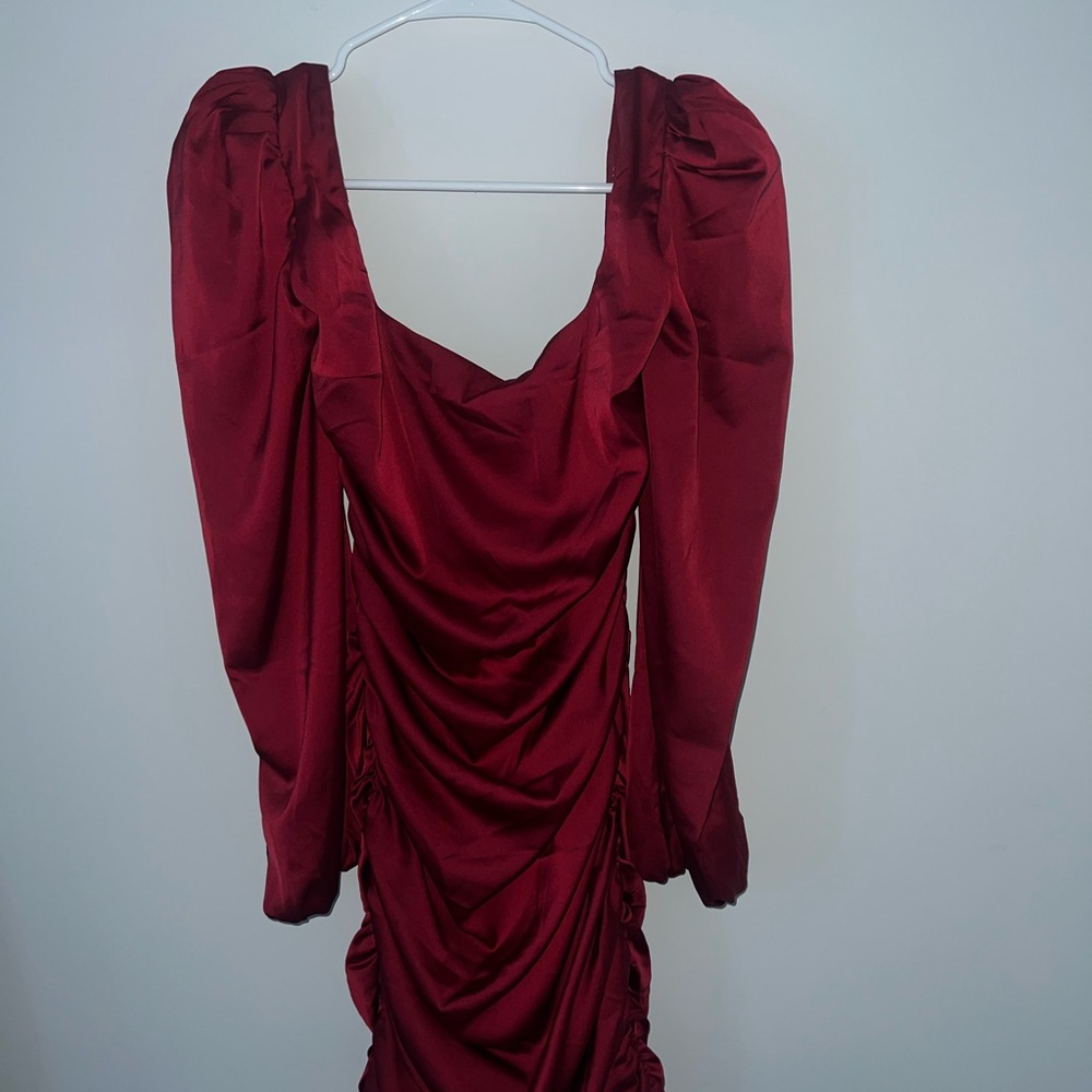 Oh Polly Mini Red Dress - Picture 4 of 8